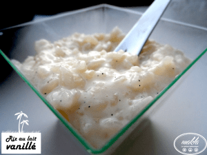Lire la suite à propos de l’article Riz au lait vanillé