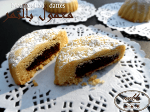 Lire la suite à propos de l’article Maamoul aux dattes – Pâtisserie libanaise