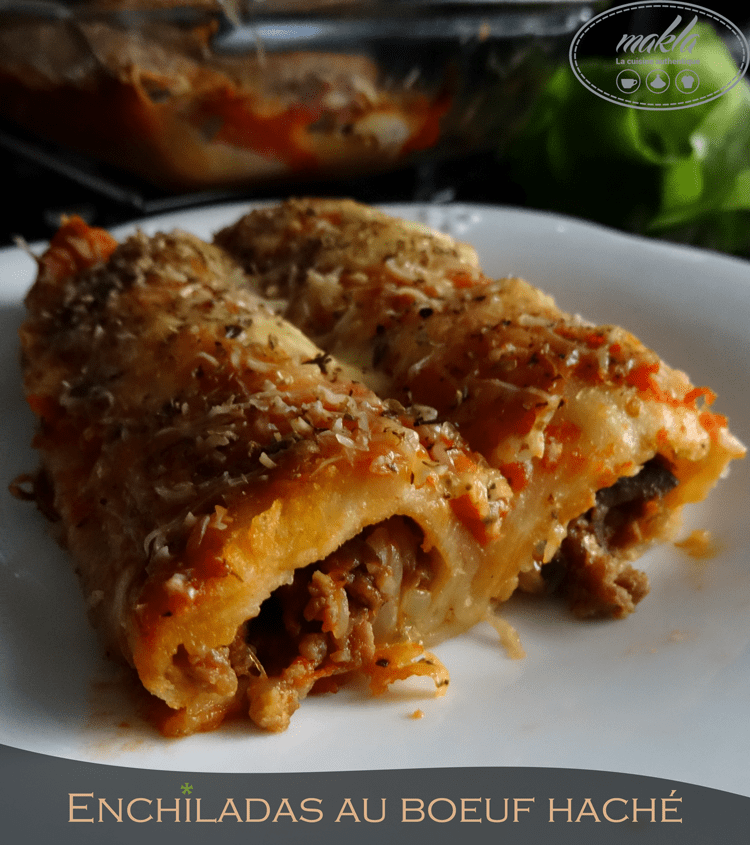 Lire la suite à propos de l’article Enchiladas au boeuf haché