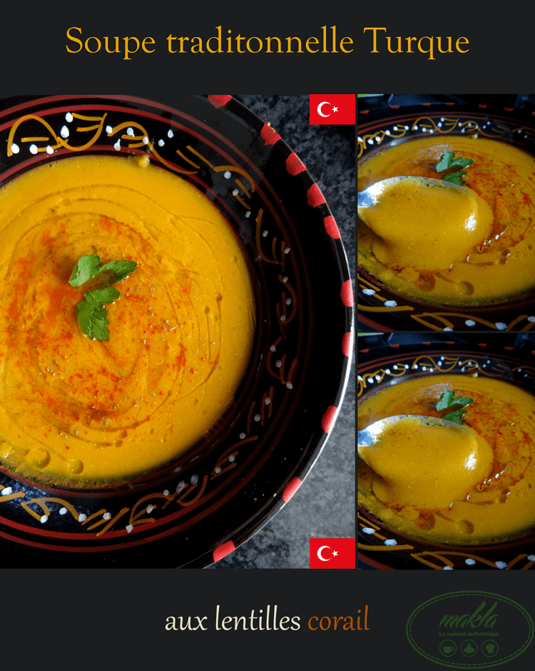 Lire la suite à propos de l’article Soupe traditionnelle turque aux lentilles corail