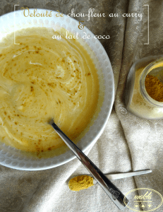 Lire la suite à propos de l’article Velouté de chou-fleur au curry et au lait de coco