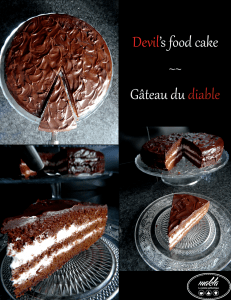 Lire la suite à propos de l’article Devil’s food cake – Gâteau du diable