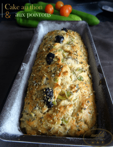 Lire la suite à propos de l’article Cake au thon et aux poivrons