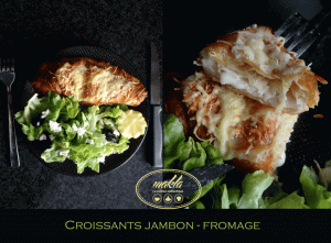 Lire la suite à propos de l’article Croissants au jambon et au fromage | Recette express