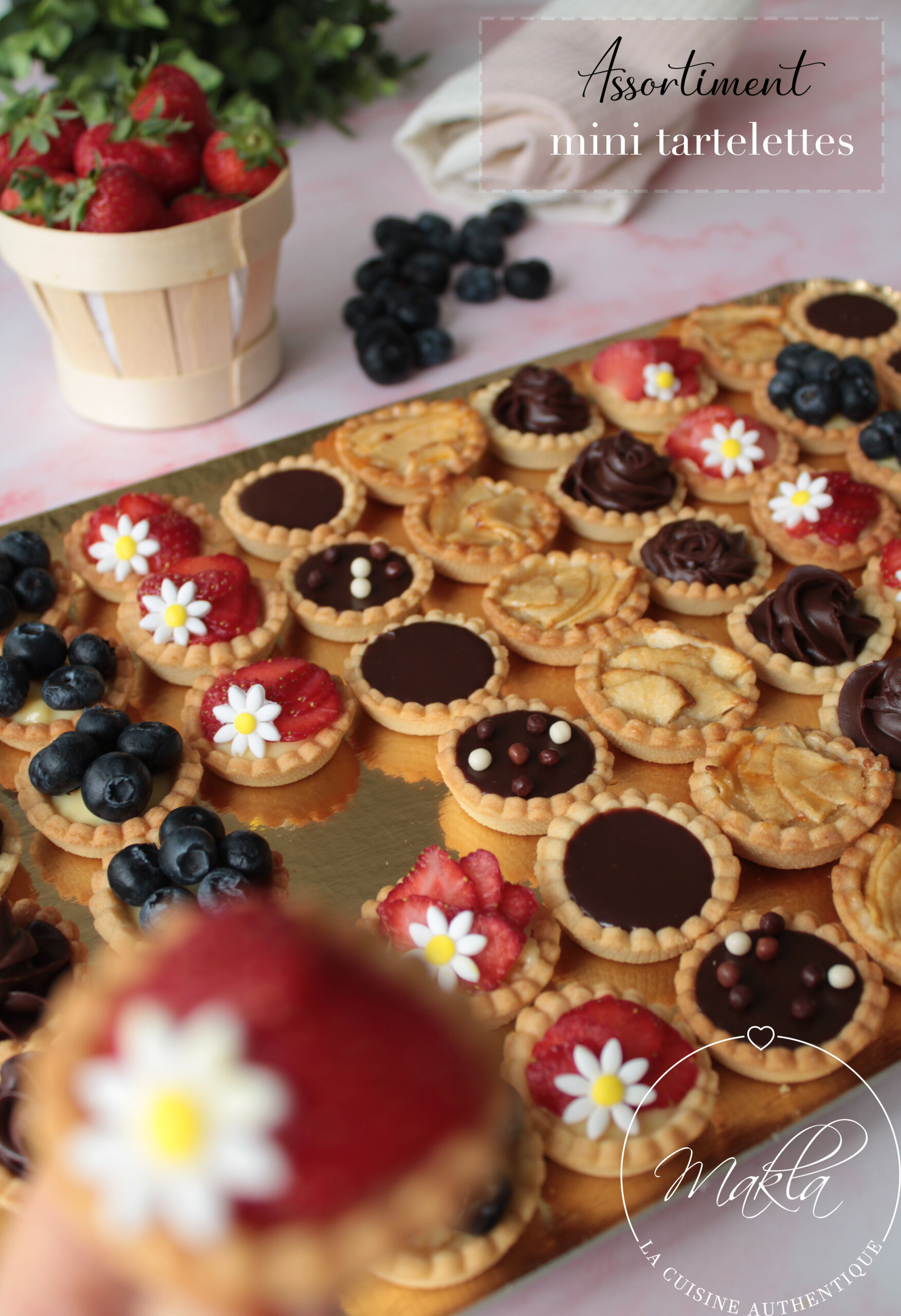 Lire la suite à propos de l’article Assortiment de mini tartelettes fruitées et chocolatées