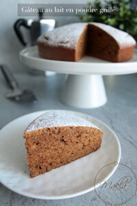 Lire la suite à propos de l’article Gâteau au lait en poudre grillé