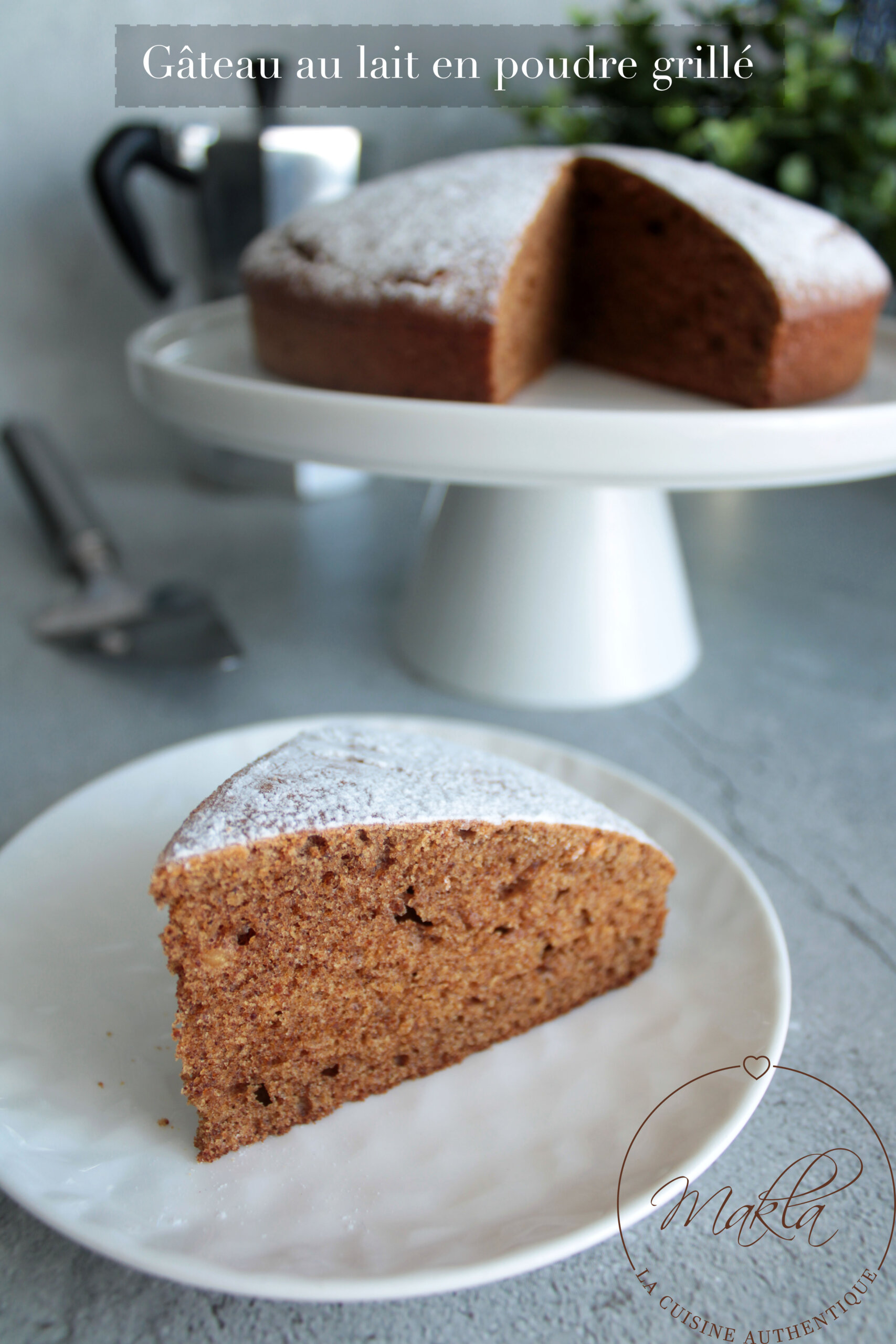 Lire la suite à propos de l’article Gâteau au lait en poudre grillé