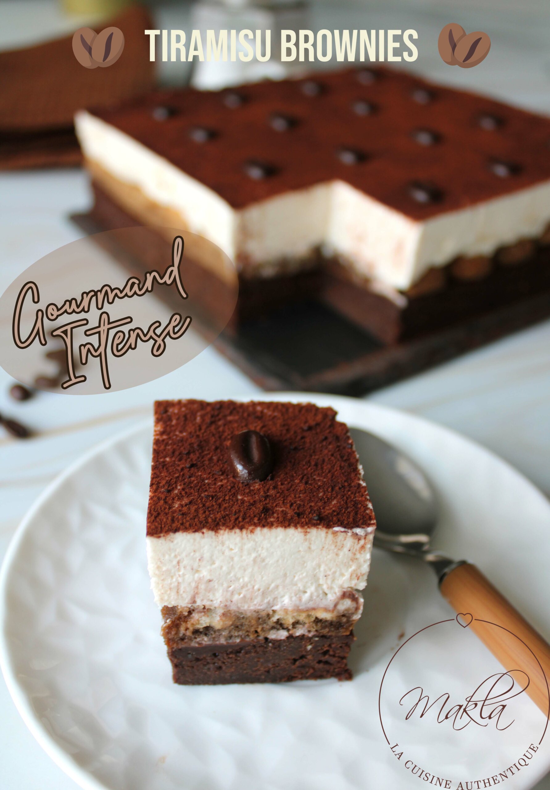 Lire la suite à propos de l’article Tiramisu brownies