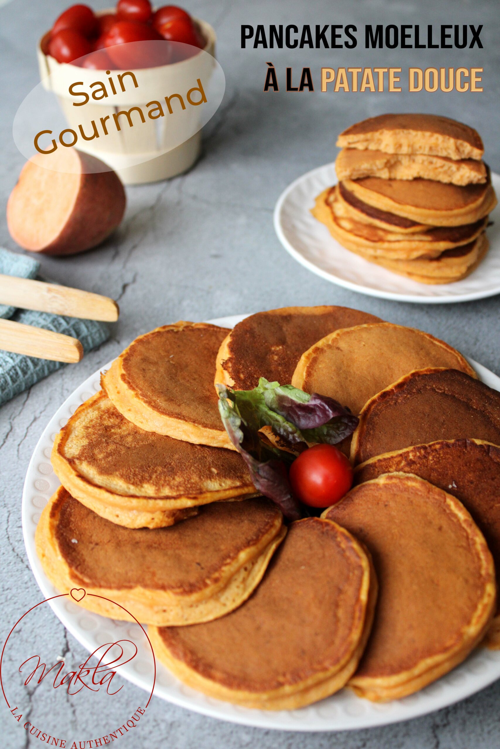 Lire la suite à propos de l’article Pancakes moelleux à la patate douce