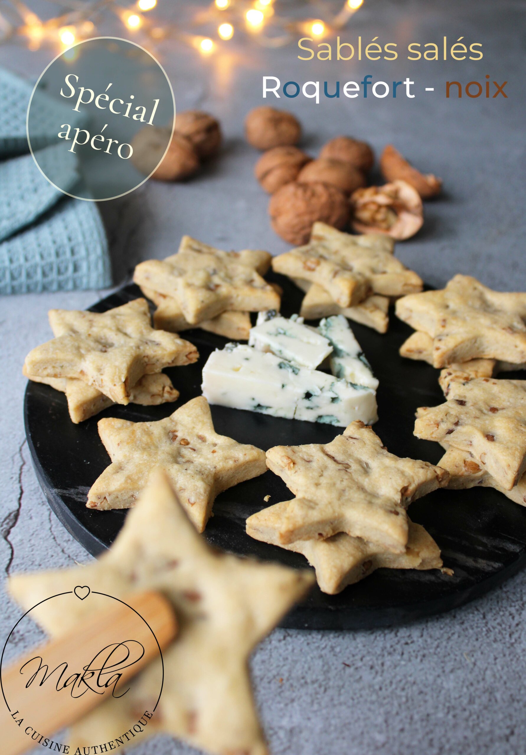 Lire la suite à propos de l’article Sablés apéritifs au roquefort et aux noix