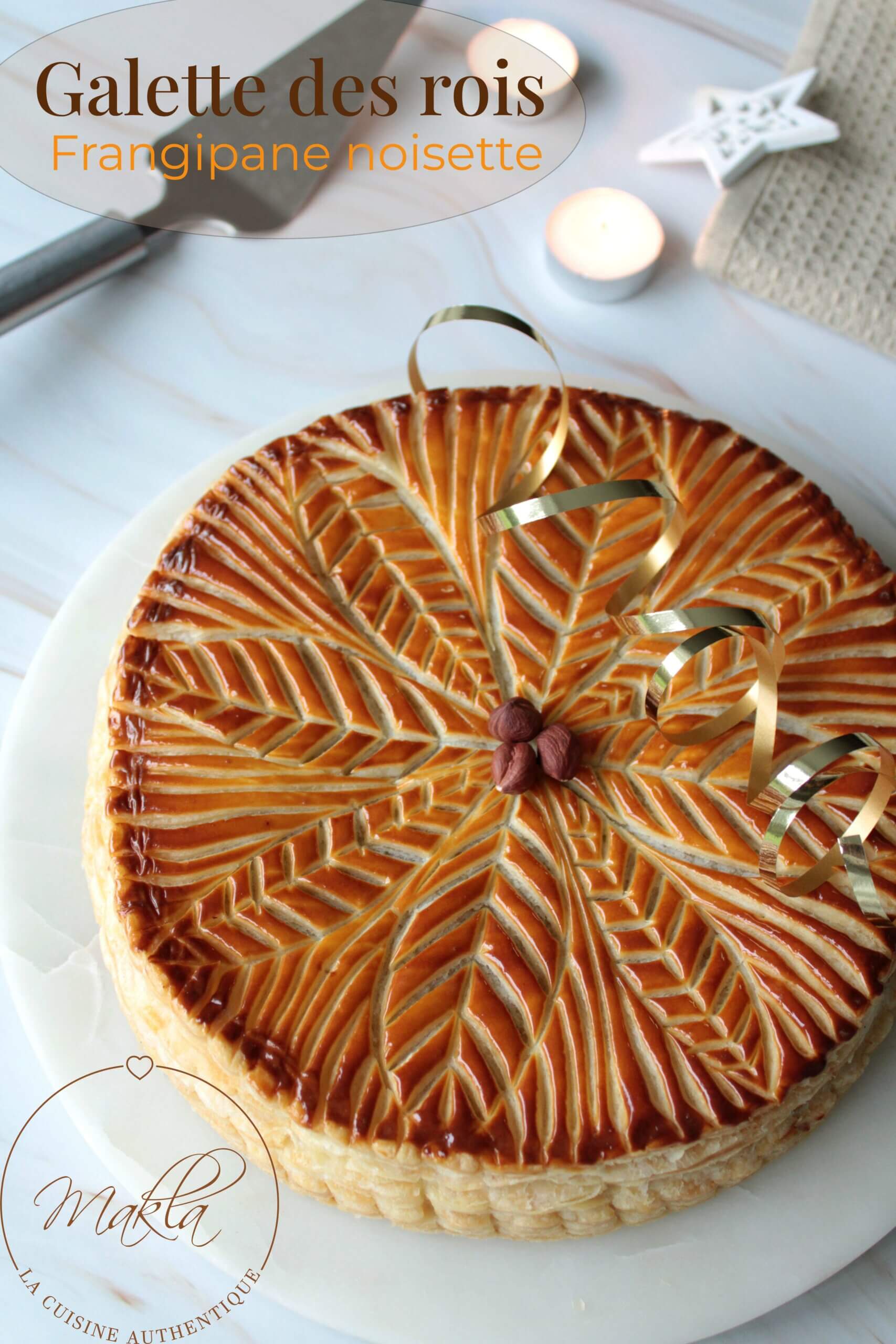 Lire la suite à propos de l’article Galette des rois – Frangipane noisette – Feuilletage inversé