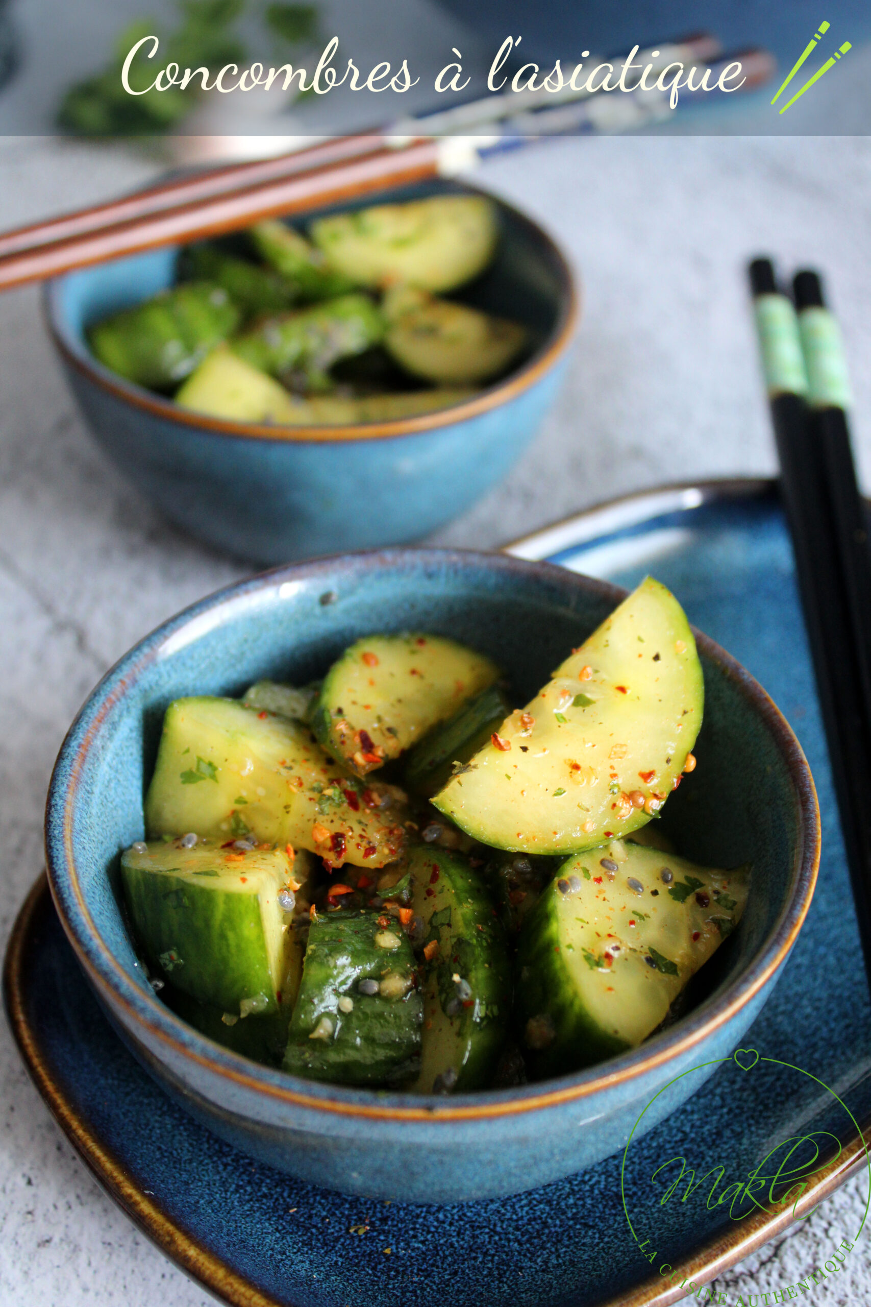Lire la suite à propos de l’article Salade de concombres à l&rsquo;asiatique