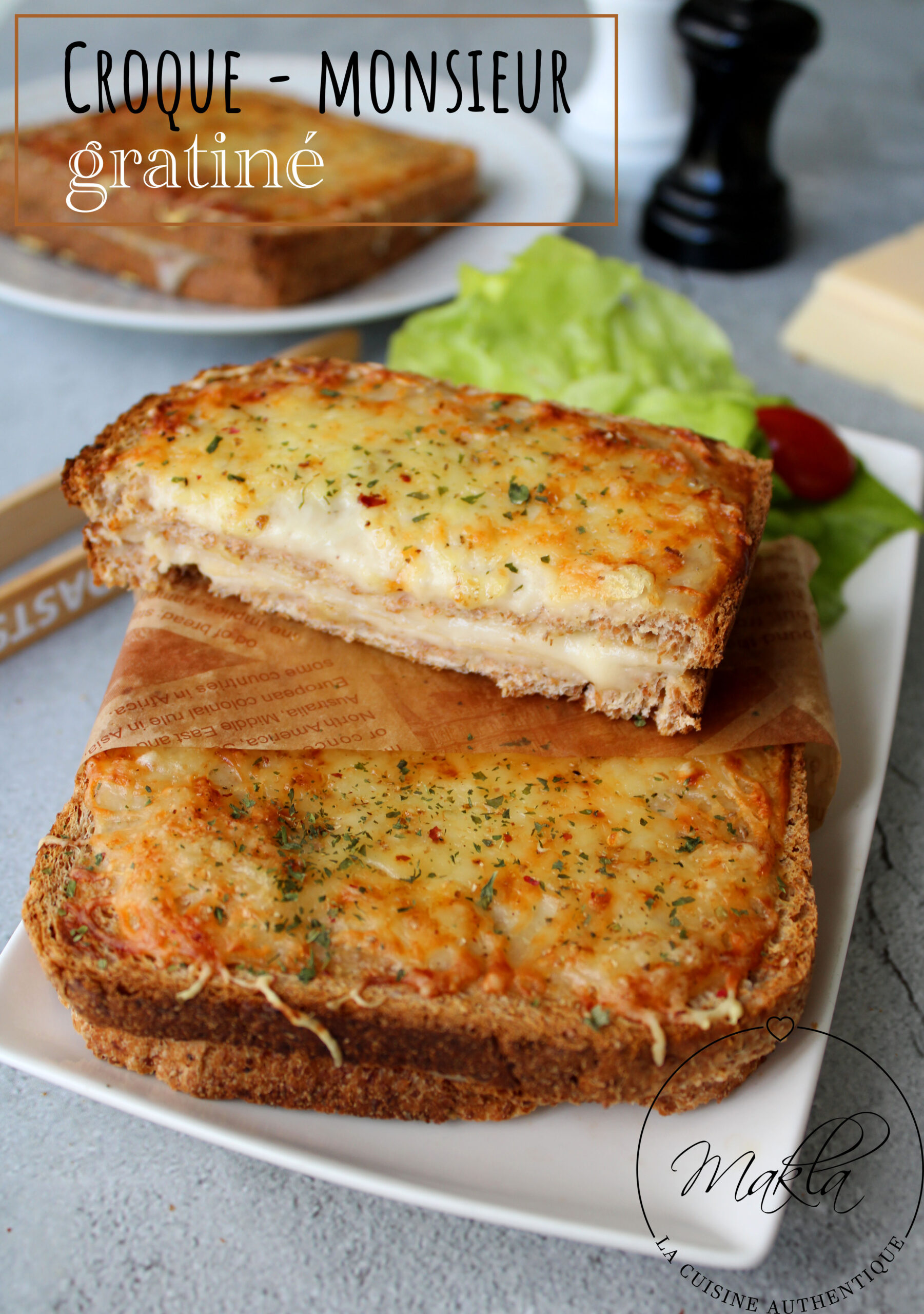 Lire la suite à propos de l’article Croque – monsieur gratiné